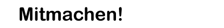Menu-Bild 'Mitmachen'